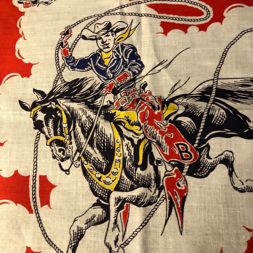 Cowboy Western Scarf/Bandana